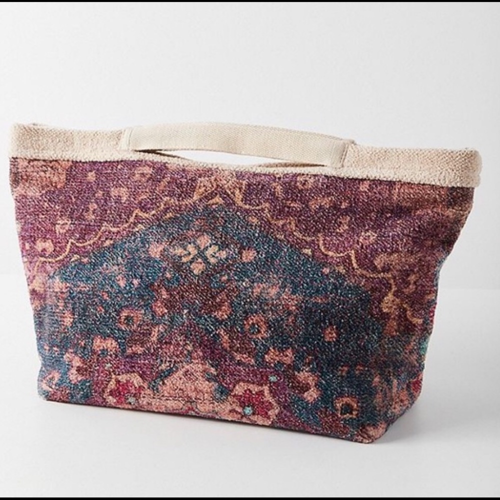 Urban Outfitter Purple Large Chenille Tote Bag. - Picture 2 of 5